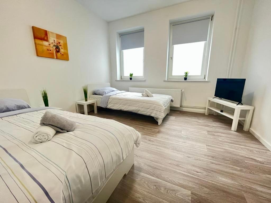 Studio-Apartments Fuer Monteure & Businessgaeste Zentral In نومنستر المظهر الخارجي الصورة