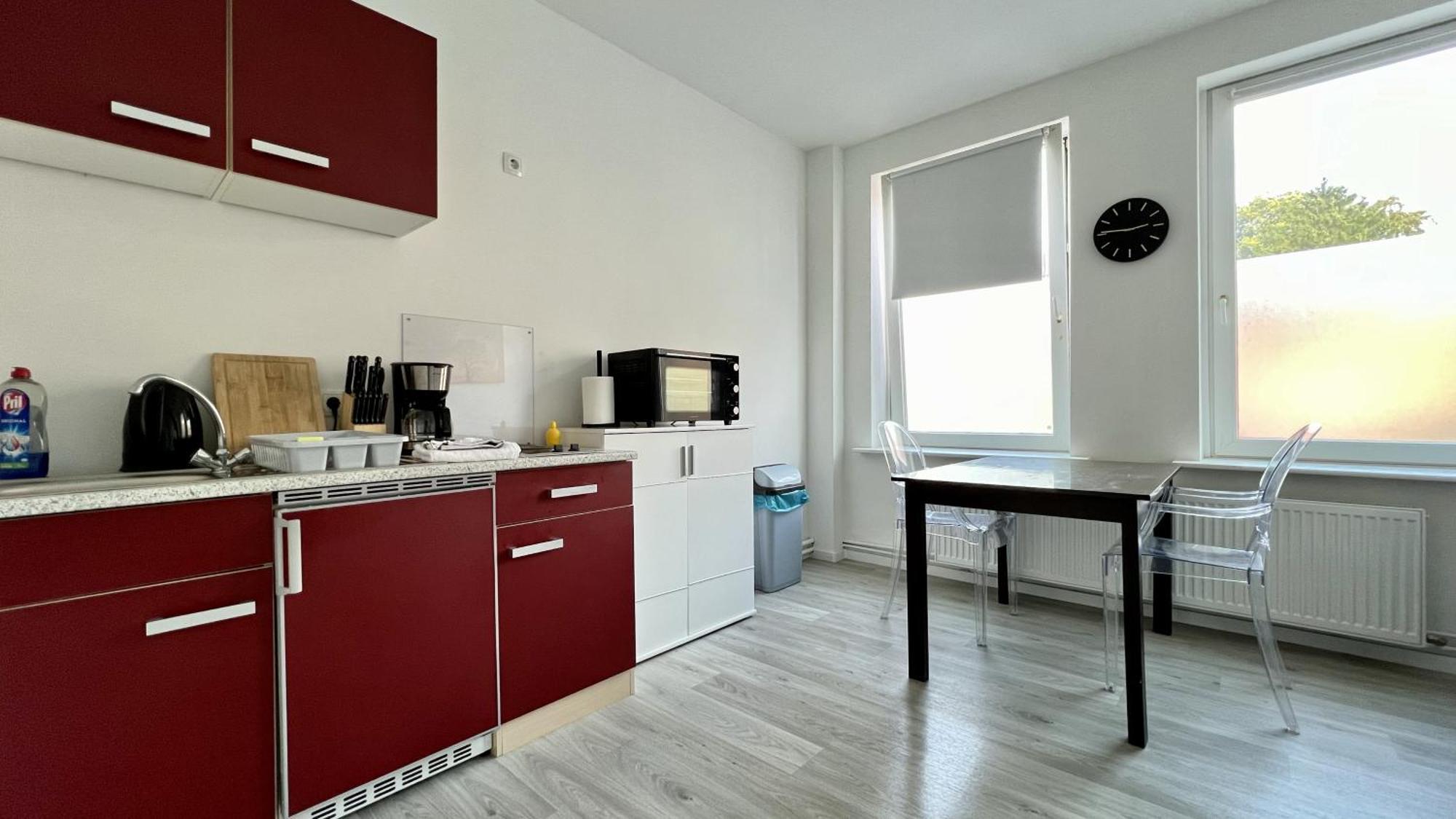 Studio-Apartments Fuer Monteure & Businessgaeste Zentral In نومنستر المظهر الخارجي الصورة