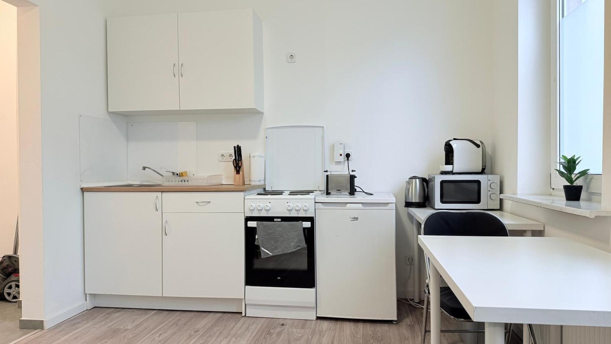 Studio-Apartments Fuer Monteure & Businessgaeste Zentral In نومنستر المظهر الخارجي الصورة